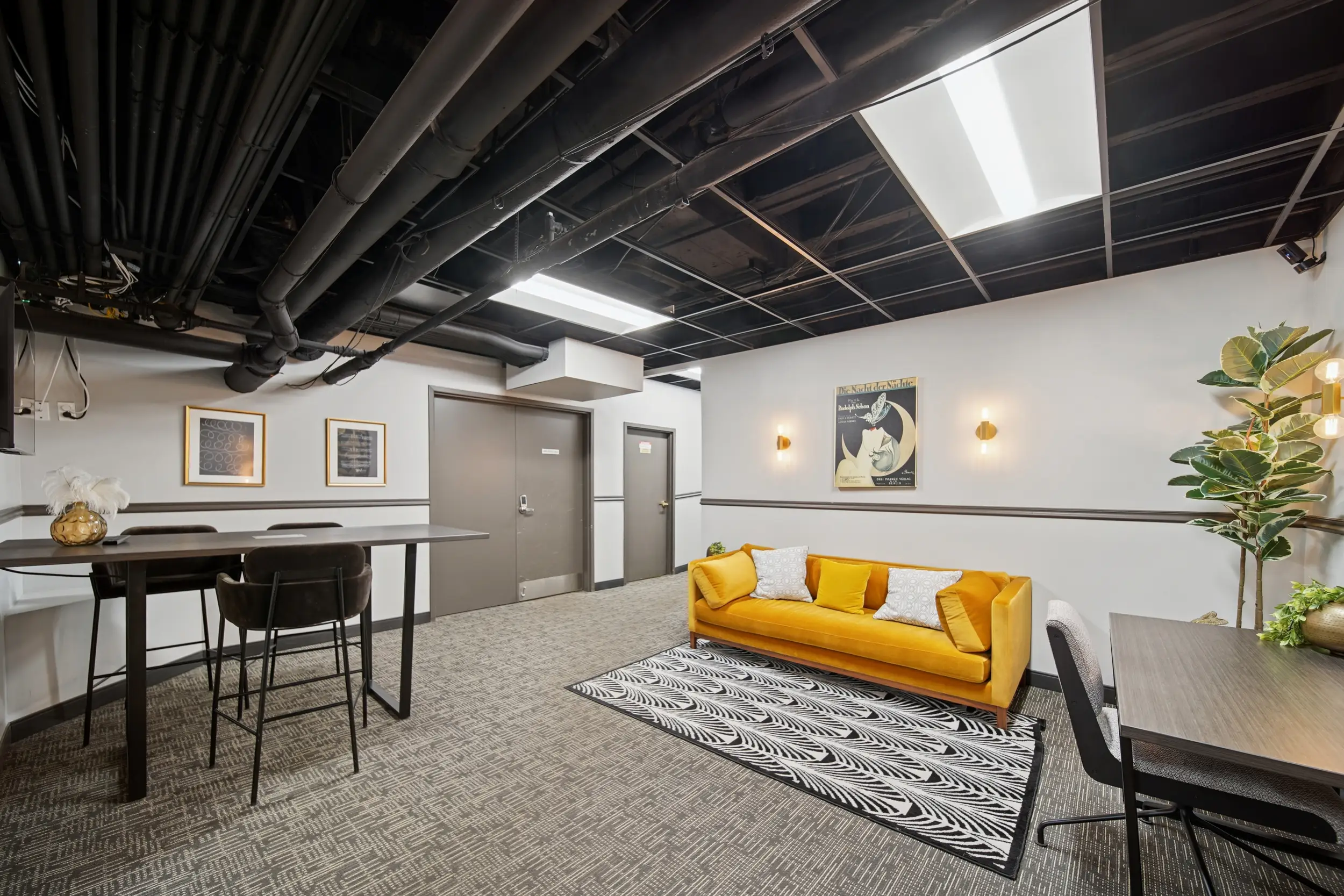lower level common area